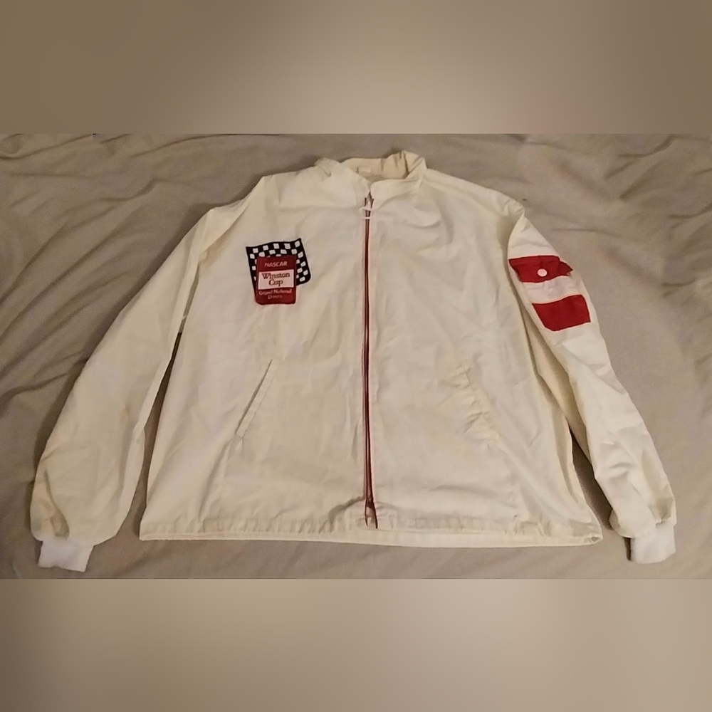 1970s Nascar Winston Cup Grand National Drivers Lightweight Sz XL Jacket RG Reyn